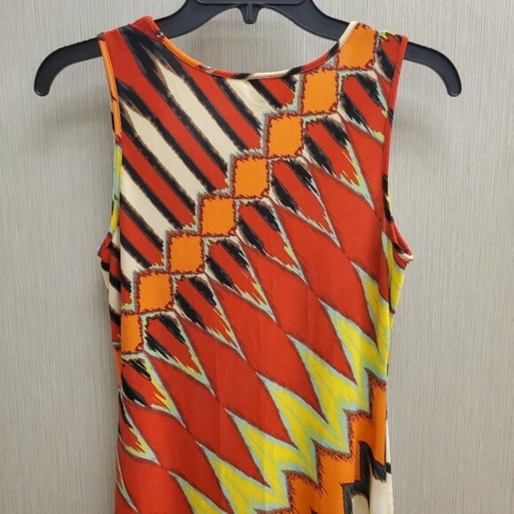 Western Maxi Dress Tribal Aztec Jersey Stretchy Cowgirl Rodeo - Picture 13 of 16